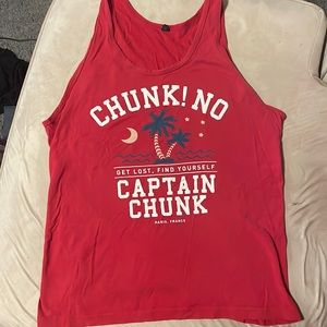 Chunk! No Captain Chunk band tank